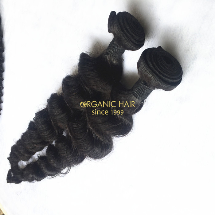 New arrival loose wave virgin human hair weave